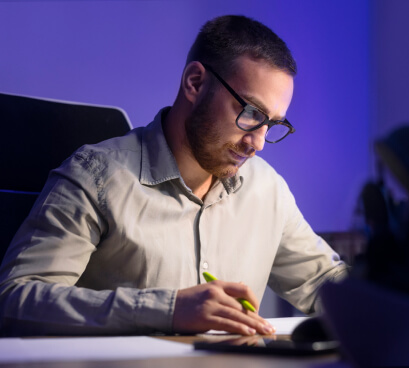 Blog article thumbnail about developer productivity tips