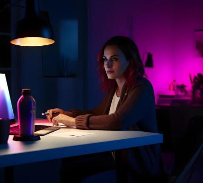 Blog article thumbnail about learning graphic design