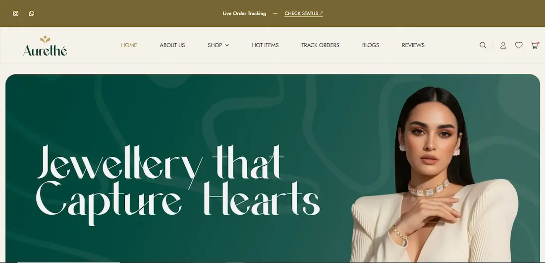 Aurethé Ecommerce Platform