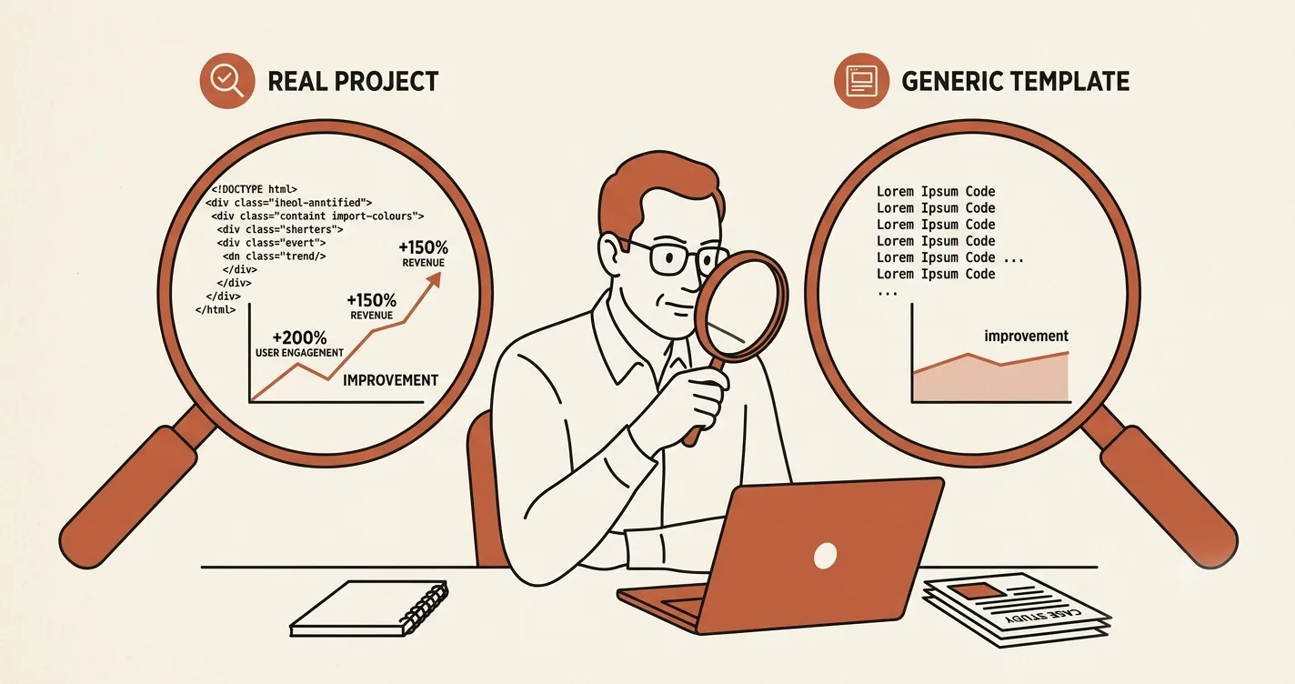 How to Choose the Right Freelance Developer by Reading Case Studies (Not Just Resumes)