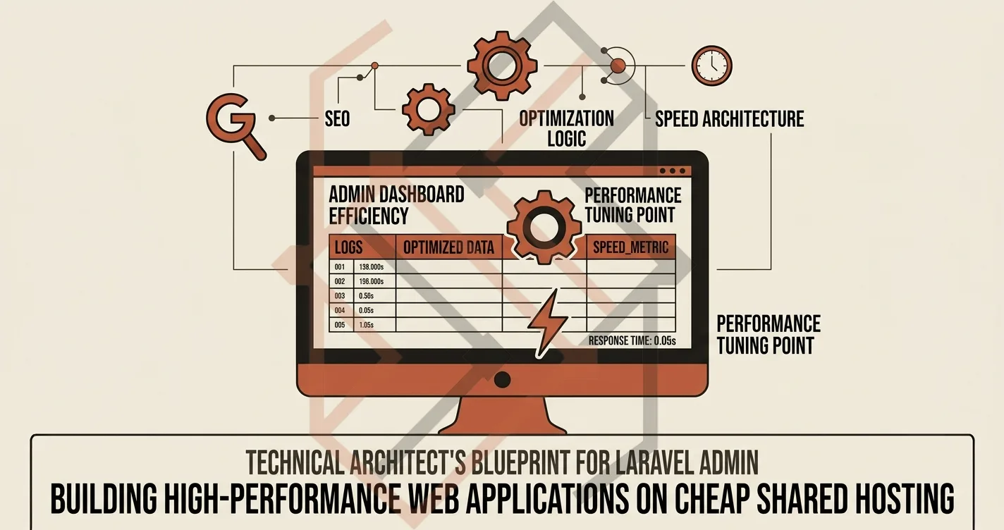 Building a High-Performance Laravel Admin Dashboard (Without Crashing Your Shared Hosting)
